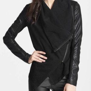 COPY - Blank NYC Faux Leather and Suede Zip Up Jacket - XS